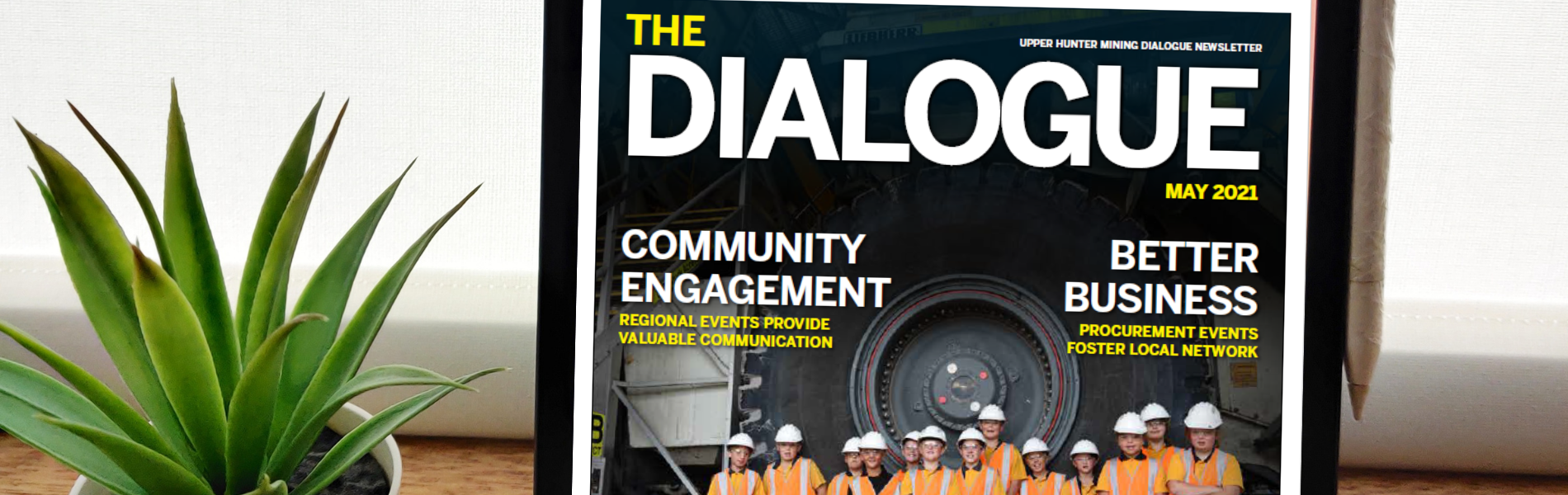 ‘The Dialogue’ is back on the road again: Catch up on the latest news in our May 2021 Newsletter