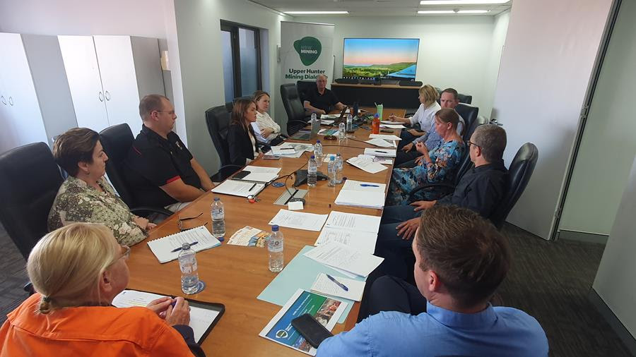 Mining Dialogue’s Steering Committee meets with Hunter-based MLC Emily Suvaal